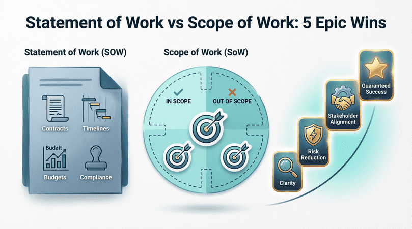 Statement of Work vs Scope of Work: 5 Epic Wins