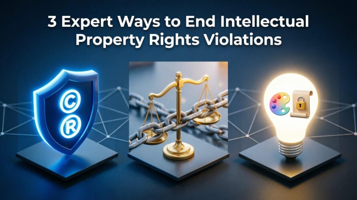 3 Expert Ways to End Intellectual Property Rights Violations