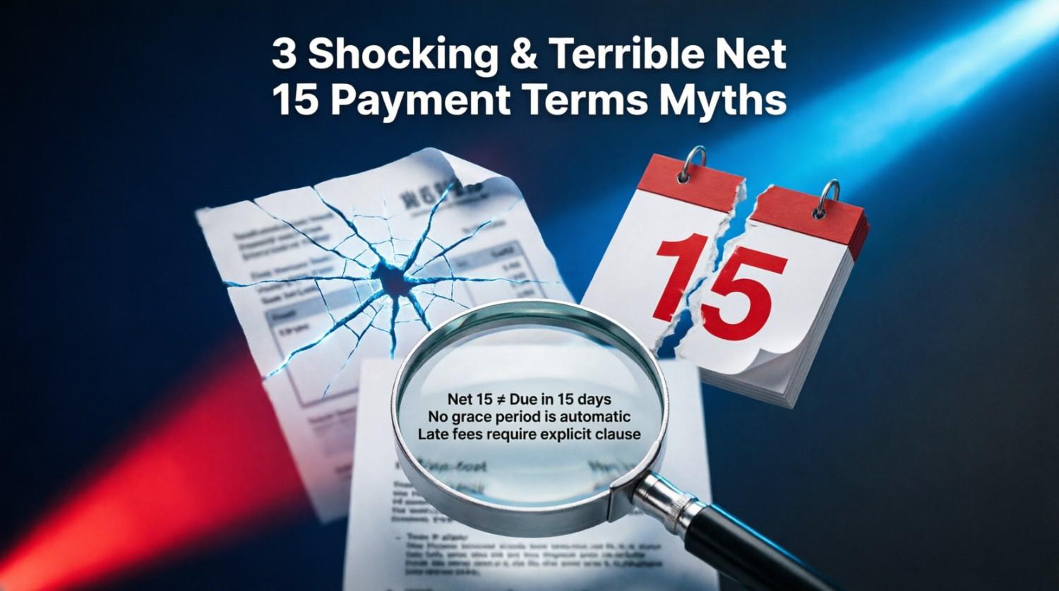 3 Shocking & Terrible Net 15 Payment Terms Myths. 3 Shocking & Terrible Net 15 Payment Terms Myths.