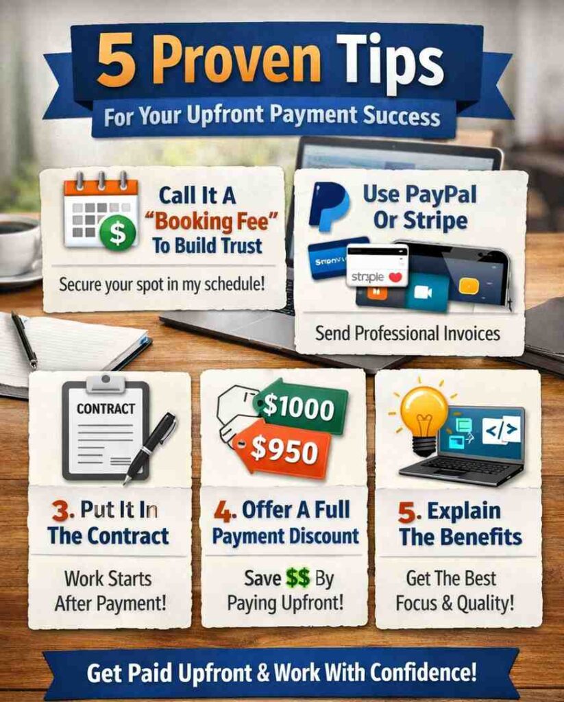 Upfront Payment: 5 Proven Tips for Every Smart Freelancer.