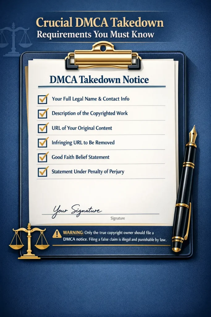 DMCA Takedown Notice: 3 Proven Steps to Protect Work.