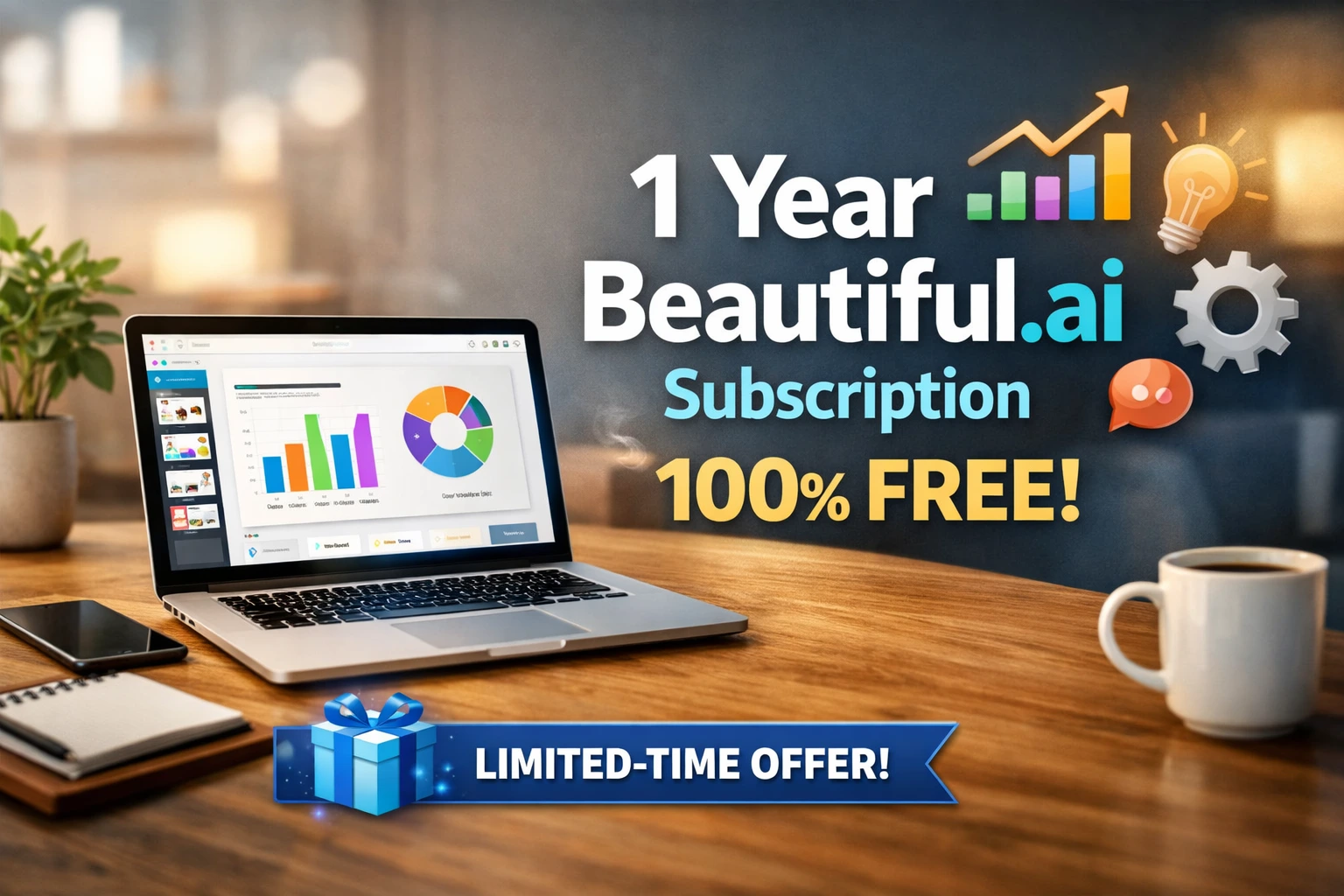 1 Year Beautiful ai Subscription 100% Free.