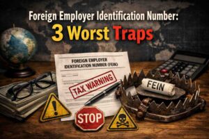 Foreign employer identification number: 3 worst traps.