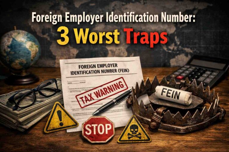 Foreign employer identification number: 3 worst traps.