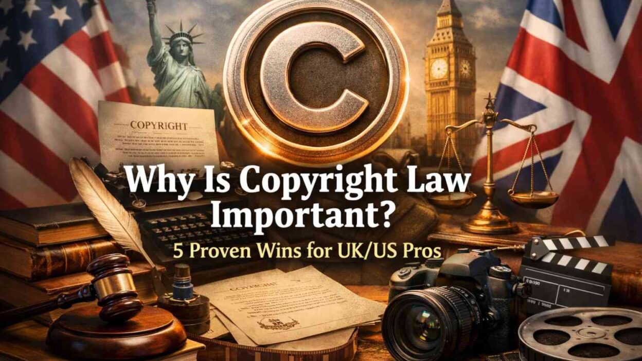 Why Is Copyright Law Important? 5 Proven Wins for UK/US Pros