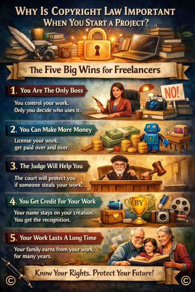 Why Is Copyright Law Important? 5 Proven Wins for UK/US Pros